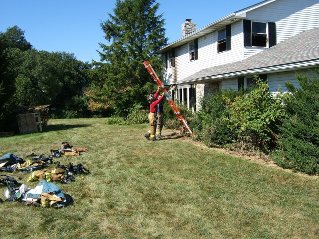 Live fire training on Dowlin Forge Road 10-01-2005.